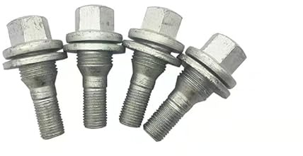 Bulloni per Cerchi in Lega Auto, Adatto Uso adatto per Peugeot 1007 106 2008 206 207 208 3008 301 307 308 408 406 508 607 Vite di montaggio ruota 540567(Four prices)
