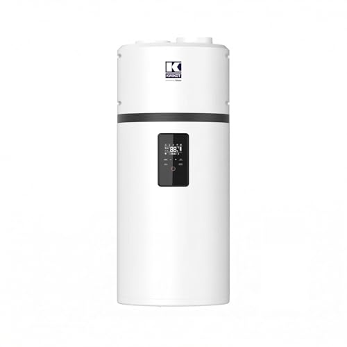 Chauffe Eau Thermodynamique-Solaire-Gaz 3 en 1, Seulement 0,456 kWh/jour, Chauffe-Eau à Pompe à Chaleur, WIFI, 38dB, 35-75℃