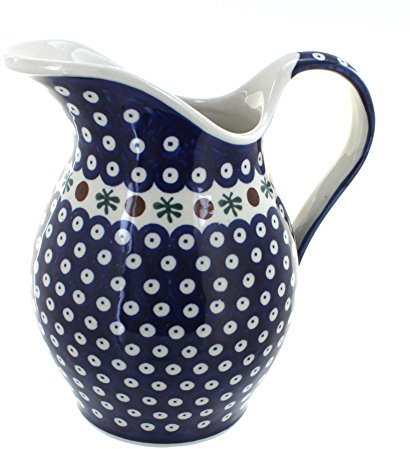 Bunzlauer - Caraffa in ceramica, 1,7 litri, Ø 21,5 x 21,0 cm, decorazione 41