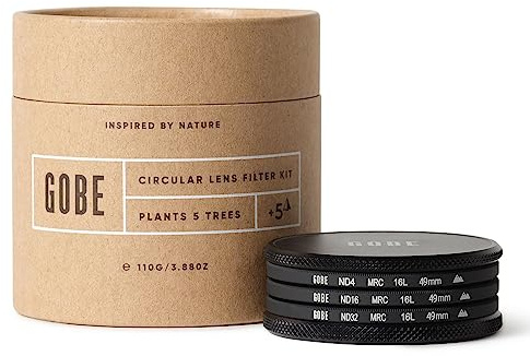Gobe ND Filter Kit 49mm MRC 16-lagig: ND4, ND16, ND32