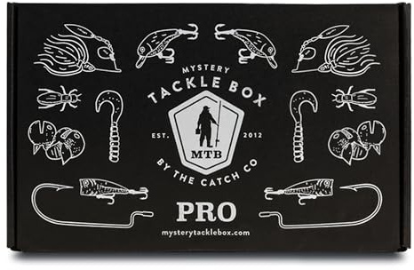 Catch Co Mystery Tackle Box PRO Freshwater Catch All Fishing Kit | Bass | Trout | Catfish | Crappie | Bluegill | Perch | Sunfish | Multi-Species