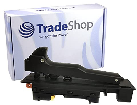 Trade-Shop Interruttore di ricambio elettronico 2 pin per Makita 9037 9029 9049 9047 9060 sostituisce 650107-8 650102-8 / smerigliatrice angolare