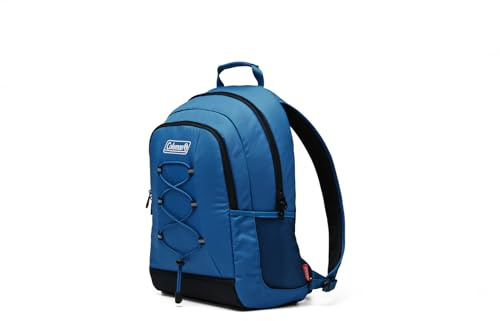 Coleman Chiller Insulated Backpack Cooler, Leakproof 28-Can Backpack Cooler with 12+ Hour Ice Retention, Made with Recycled Materials, Great for Beach, Camping, Hiking, Tailgates, Groceries, & More