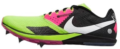 Nike Unisex Rival XC 6 Cross-Country Spikes Volt/Black/Hyper Pink/White Size 9M/10.5W