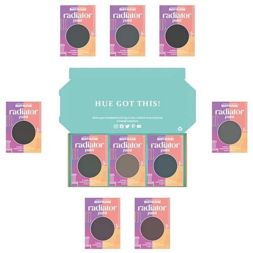 Rust-Oleum Radiator Paint in Gloss Finish – Moody Darks Tester Box