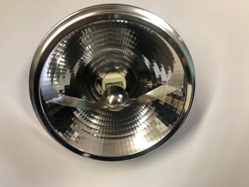 10 Pieces 50AR111/SP/12V 41835SP 50W AR111 12V Spot Aluminum Reflector Compatible W/Replacement for Osram 41835SP G53 Base