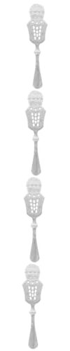 Gatuida 4pcs Absinthe Spoon Stainless Steel Slotted Dripper Handheld for Absinthe Fountain Bar Supply