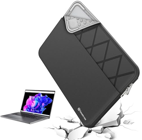 Smatree 15,6 Pulgadas Funda de portátil para Acer Nitro V 15 Gaming Laptop, Acer TravelMate P2 TMP215-54-76JG, Predator Triton 300, Funda para portátil con Bolsillo (E619)