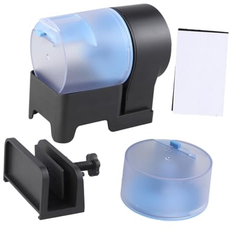 BUGUUYO Smart Aquarium Fish Feeder Auto Fish Feeder Hour Timer Easy to Install Food Dispenser