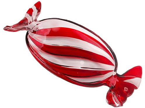Liuyoyo Plato Navideño, Plato de Vidrio para Dulces, Platos de Postre, Bandeja de Vajilla Navideña, Platos Decorativos para Regalos Navideños, Bandeja Navideña para Dulces de