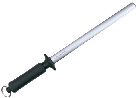 Wetzstahl 10 flach DIAMANT Wetzstab Messerschärfer Spitzenqualität aus Solingen