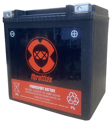MX30L - MOTORCYCLE BATTERY - 600+ CCA