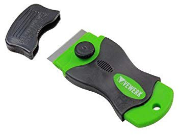 VEWERK Mini Scraper with Metal Blade - Glass Window Paint Scraper 5043
