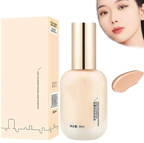 TANOOS Odoc Base Maquillaje, Fondotinta Liquido Idratante e a Lunga Durata, Adatto a Tutte le Tinte della Pelle