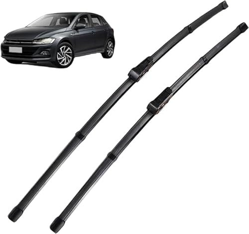 Auto Scheibenwischer für VW Polo 6 AW BZ 2017-2023 26+18, Scheibenwischer Hochwertige Wischergummi Wiper Zubehör