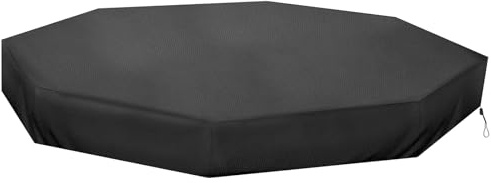 Sandbox Cover, 84x78x9inch Octagon Sandbox Cover, Waterproof Dustproof Replacement Sand Box Cover with Drawstring for Outdoor Octagon Sandbox Cover