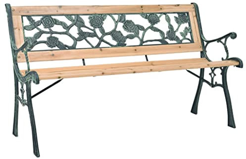 LLEZKBR Möbelstück-Gartenbank 122 cm Holz