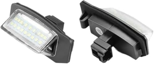 Vuzmode 2 pezzi 12V 18LED luce targa lampada, for Mitsubishi, Outlander XL (CW) 2006-2012 Lancer Sportback 2008 montaggio Illuminazione della targa dell'auto