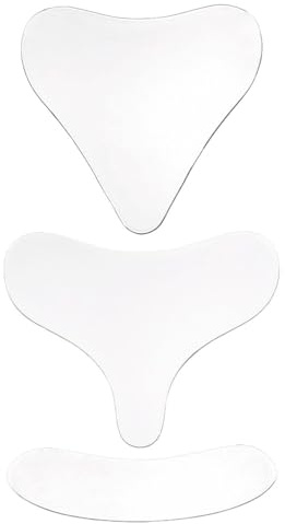3 Pezzi Di Silicone Anti-Rughe Adesivi, Riutilizzabile Anti-Invecchiamento Patch, Anti-Invecchiamento Patch, Migliorare Le Rughe E Stringere La Pelle.
