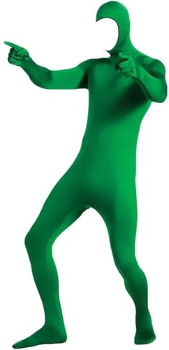 Générique Deguisement Seconde Peau Costumes d'halloween pour Adultes Combinaison Intégrale Invisible, Costume Complet en élasthanne xtensible, Couleur Unie, Tenue de Cosplay, Fête de Performance
