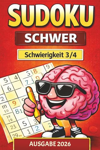 Sudoku Schwer für Geübte Erwachsene | Über 365 anspruchsvolle Rätsel | Intensive Denkaufgaben | Für echte Knobelfans: Komplexe Rätsel für konzentriertes Denken