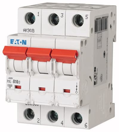 Eaton 236461 Leitungsschutzschalter, 10A, 3p, D-Char
