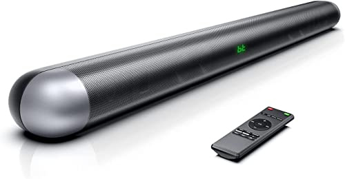 XZJX Direct Soundbar per TV, Soundbar con Surround 3D, 120W/130dB, 2.1Altoparlante per Proiettore 4K HDR, Bluetooth 5.0/6 + 2 EQ/DSP, Compatibile con HDMI-ARC/Optical/Aux/USB
