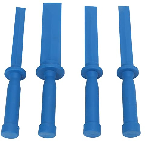 Klebstoffentferner, Plastikspachtel Schaber Entferner Werkzeugsatz, sicheres hochschlagfestes Nylon Kunststoff Schaber Meißel Set für Schaber zur Entfernung von Klebeelementen