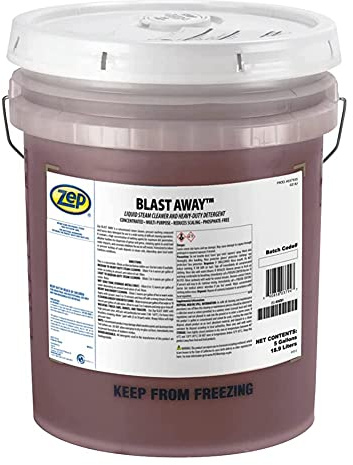 Zep Blast Away Liquid Steam Cleaner and Heavy-Duty Detergent - 5 Gallon (Each) 37935