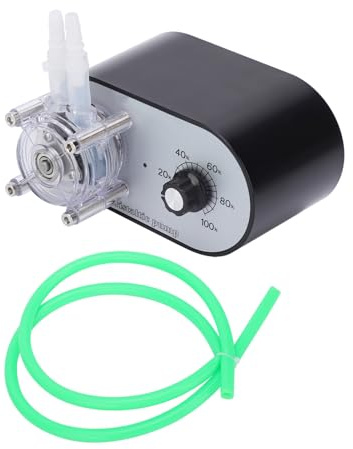Boxwizard Bomba Peristáltica de un Solo Cabezal de Alto Flujo para Experimentos 114-500ml/min AC100-240V(Enchufe de la UE)