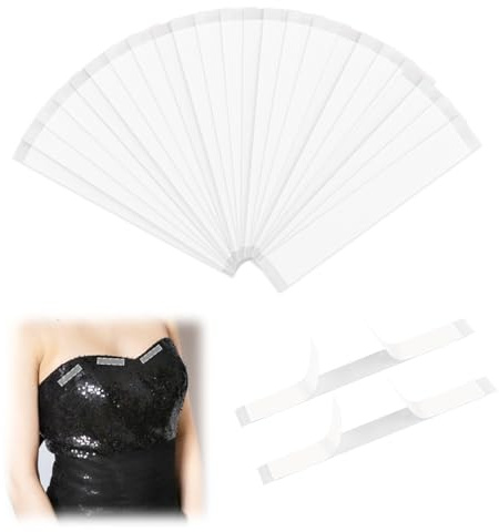 MXTIMWAN 80 Stück Fashion Beauty Tape, Doppelseitiges Klebeband für Kleidung, Transparent Body Tape für Schulterfreie Tops, Saumbefestigung, Krawatte Fixieren