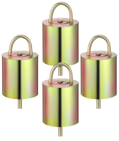 Milisten Viehglocken Für Rinder Und Schafe 6.5X3.5X3.5 Cm Robuste Metallglocken Für Landwirtschaftliche Tierhaltung Geräuschvolle Glocken Für Effektive Tierüberwachung Und Bauernhof