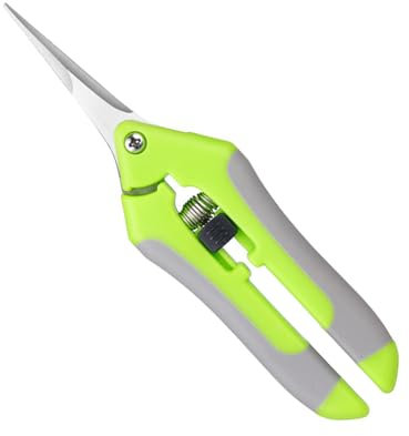 Oneyijun Professionelle Gartenschere & Baumschere aus Rostfreiem Stahl - Hochbelastbar, Präzisionsklingen für Saubere Schnitte an Ästen, Hecken, Rosen, Blumen und Pflanzen (Grün)