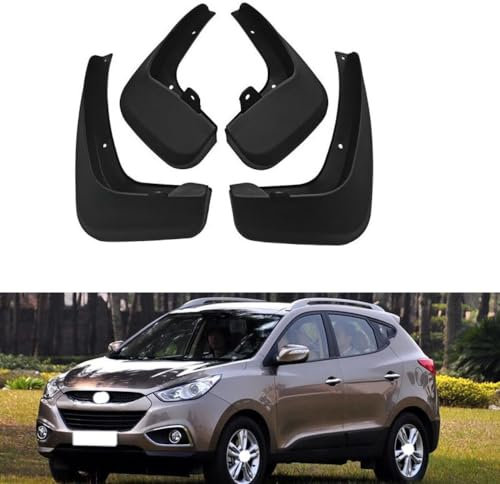 Bqieai 4PCS Auto Vorne Hinten Schmutzfänger, Für Hyun-dai Tucson ix35 2010-2015 Rad Spritzschutz Kotflügel Staubdicht Schlamm Klappen Car Styling Zubehör