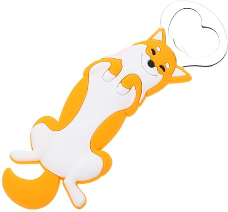 Holibanna Ouvre-bouteille Magnétique de Chien en Métal, Accessoire Ergonomique pour Frigo, Adapté aux Amateurs de Bière en Camping et Maison