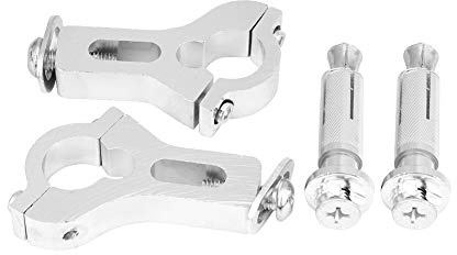 aqxreight Motorcykel Handskydd Klämfäste Kit 22 Mm Legering Set | Motorcykelkomponent, legeringskonstruktion, motocrossanvändning, 4-delad hårdvara, modifierad handtagstångskompatibilitet