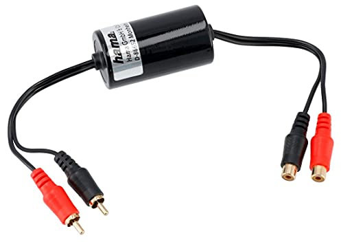 Hama NF-Entstörfilter (Cinch - Cinch, 40 Hz - 32 KHz, vergoldet)