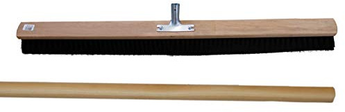 Saalbesen MISCHUNG mit Stielhalter INKLUSIVE Stiel (1 Stück, 80 cm)