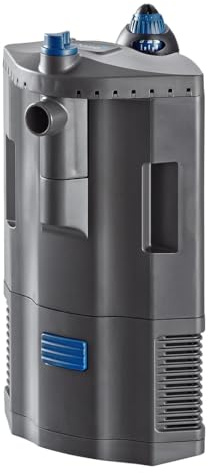 Oase BioPlus Thermo 50 - Compact Fish Tank Filter and Heater With Three-Stage Filtration, Adjustable Diffuser Nozzles, and EasyClean Mechanism - 350 Litre/Hour Pump - For Tanks Up to 50 Litres