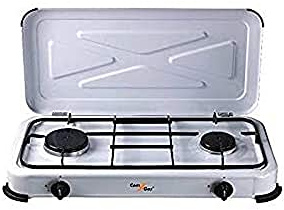 COM Gas bg02bm – Küche 2 Kochplatten mit Deckel
