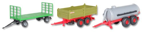 H0 Agricultural trailer set