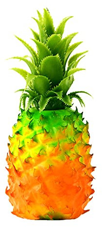 LONGHAO KüNstliche Ananas,Kunstobst Obst Dekoration,GefäLschte FrüChtekunststoff-Ananas,Obst-Ananas-Ornament-Dekoration,KüNstliche Obst-GemüSe-Dekoration,FüR Schaufensterdekoration/Foto-Requisiten