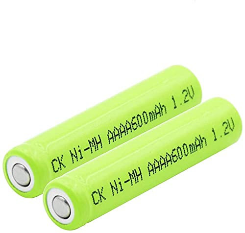 1 2V 600Mah baterías Recargables AAAA Am6 Lr61 Ni-Mh Nimh para bolígrafo de Superficie luz Led Linterna antorcha Mini Ventilador 2 uds