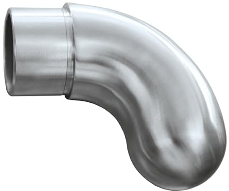 Steckfitting Endstück, für Rohr Ø 42,4x2,0 Edelstahl V2A Fitting Rohrendstück Rohrabschluss Geländerbau Geländer Treppen Balkongeländer Terrassengeländer Balkon Terrasse