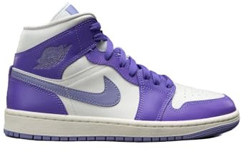 Nike Damen Air Jordan 1 Mid Sneaker, Action Grape/Sky J Purple, 39 EU