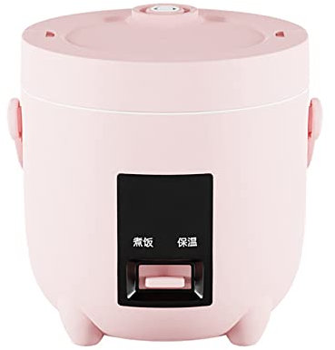 Olla arrocera, Mini Olla arrocera y vaporera eléctrica portátil Multifuncional Olla arrocera al Vapor Alimentos con un Solo Toque