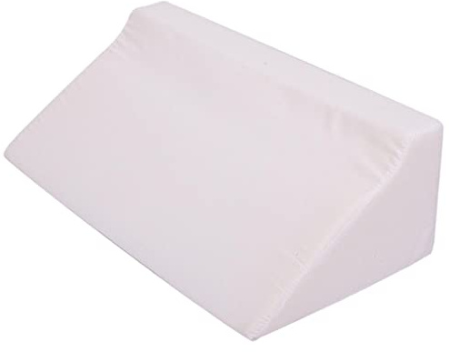 Ｚｉａｌｏｆｉ , Triangolo Morbido con Fodera Lavabile, Comodo Supporto per Le Gambe, Cunei per La Posizione del Corpo, per Russare Durante Il Sonno Supporto per La, Panno Bianco