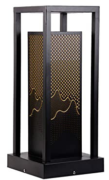 YYUINU Rasenlampe, Neue Gartenleuchte Im Chinesischen Stil, wasserdichte LED-Rasenlampe für Den Außenbereich,22x22x58cm