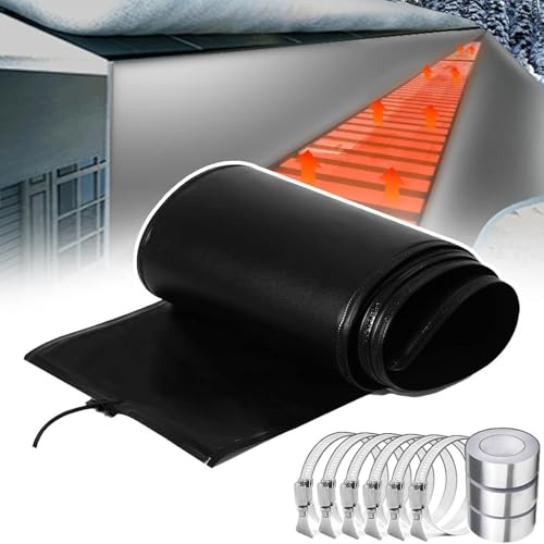 Elektrisch beheizte Schneeschmelzmatten for den Außenbereich, Schneeschmelzmatte for Industriedächer, Dachrinnenheizung for den Außenbereich(300CM)