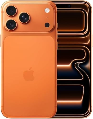 Apple iPhone 17 Pro Max, 256GB, SIM Global, Cosmic Orange- Unlocked (Renewed)